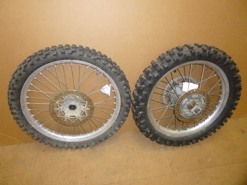 Yamaha Front and Rear Wheels